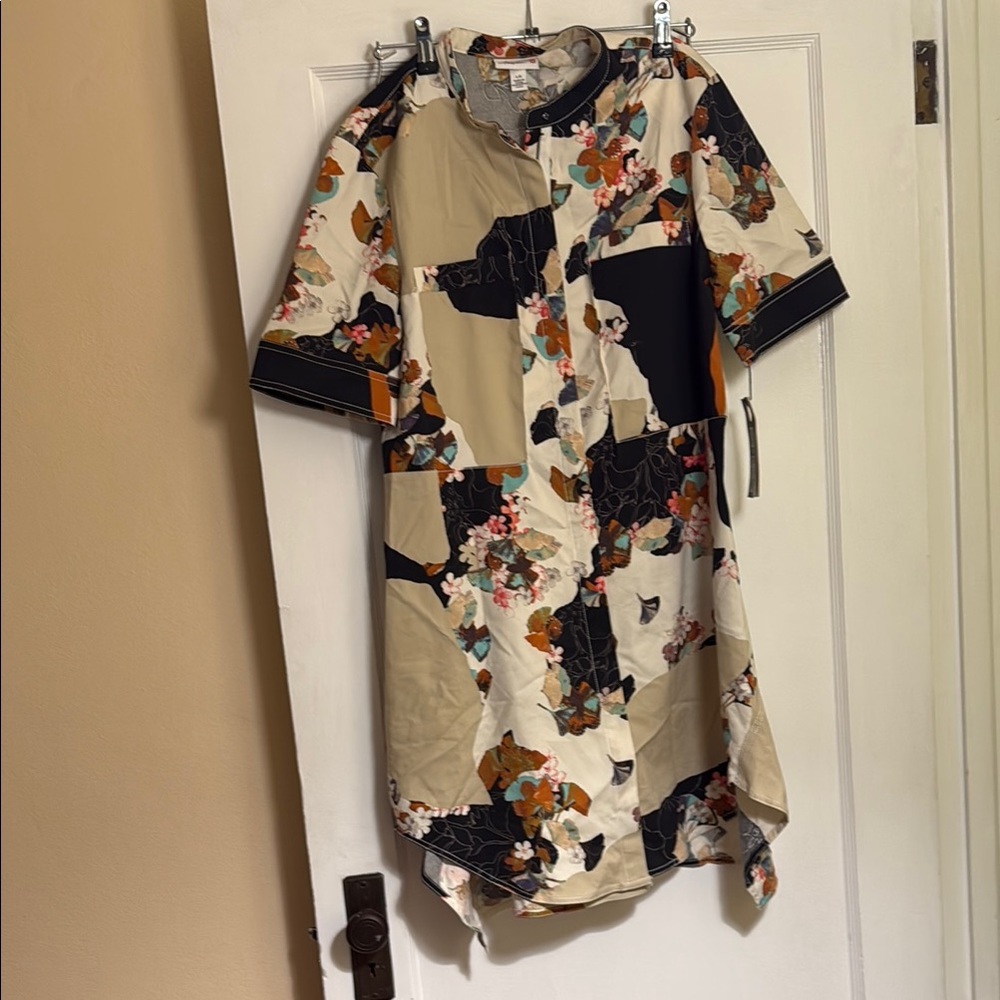 3.1 Phillip Lim Multicolor Abstract Dress